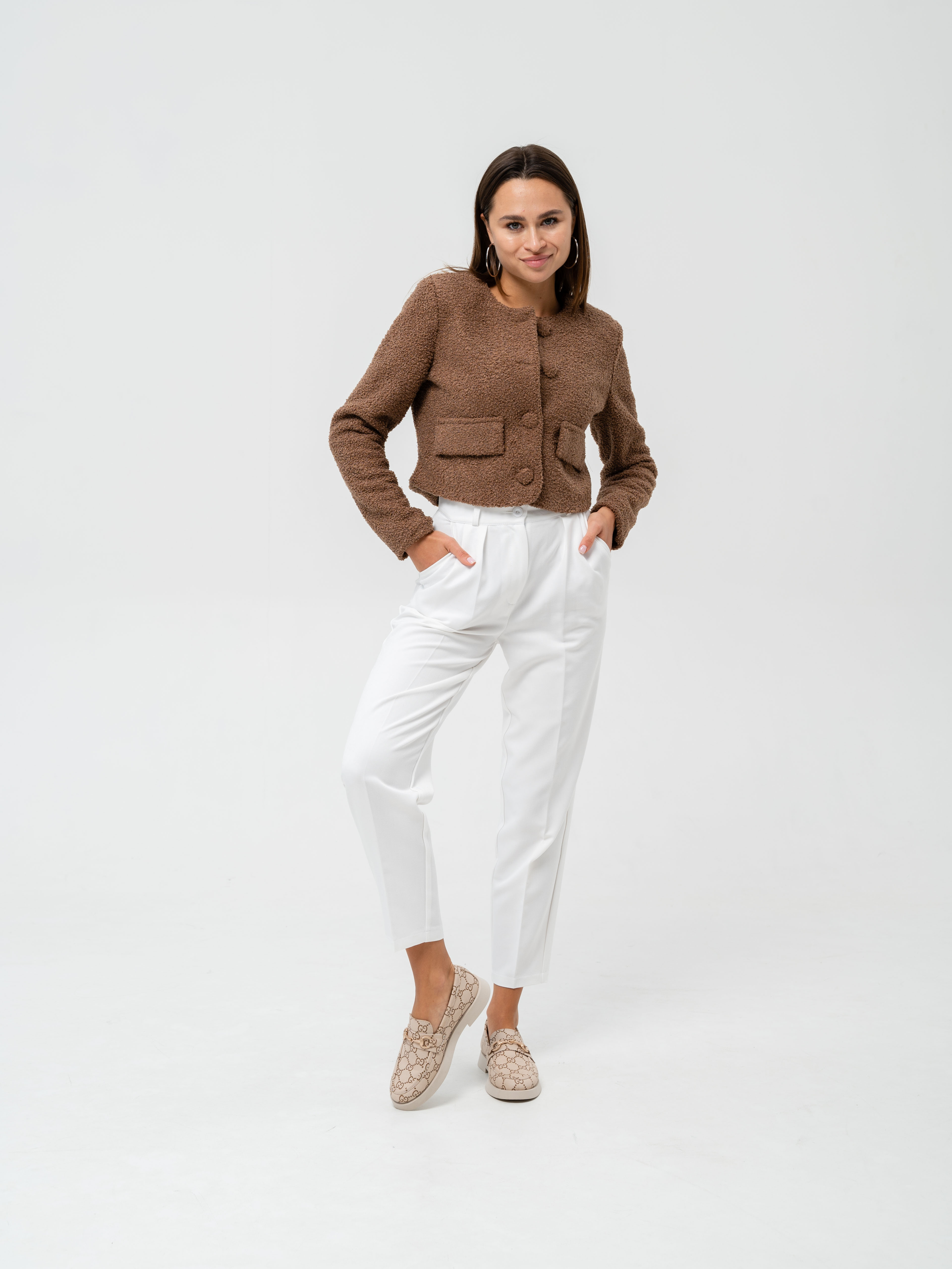 картинка Лоферы туфли ED'ART 172.1841'be. бежевый гуччи от интернет магазина