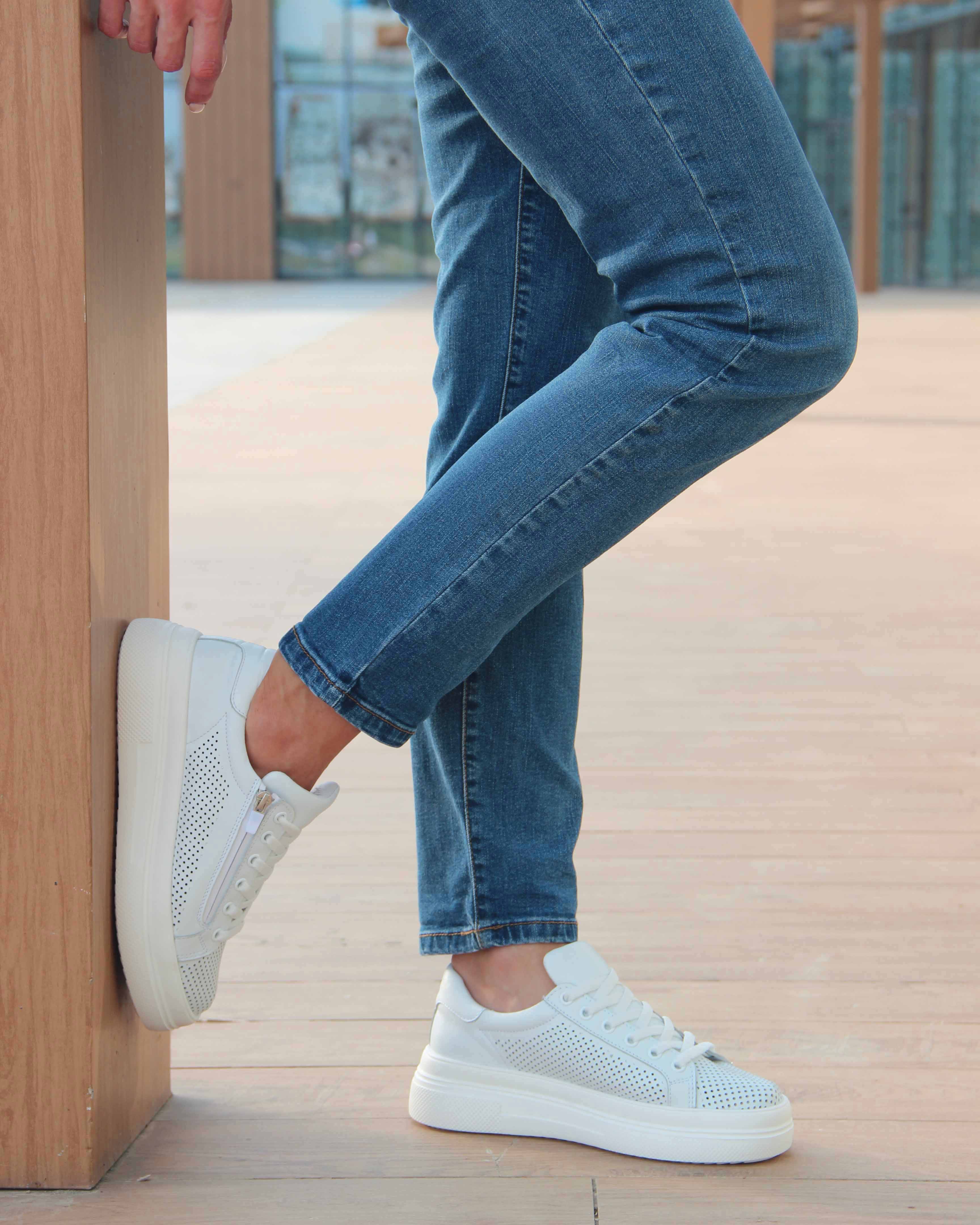 картинка Кеды ED'ART 166.P.PEPE'w. Белый от интернет магазина