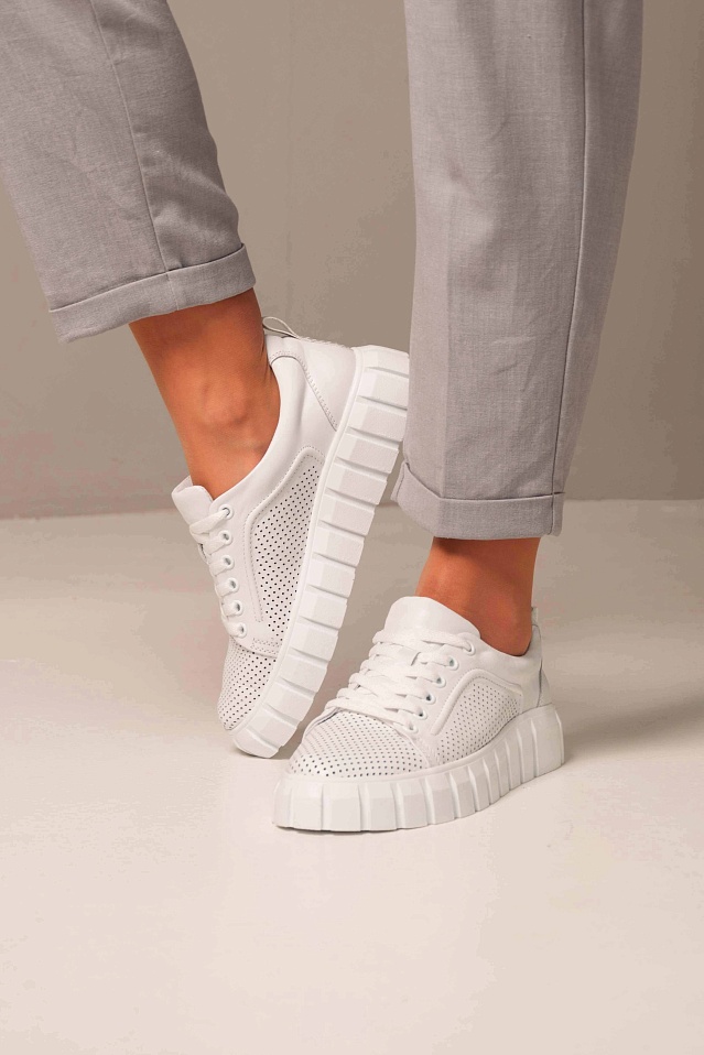 картинка Кеды ED'ART 158.p.91505'w. Белый R от интернет магазина