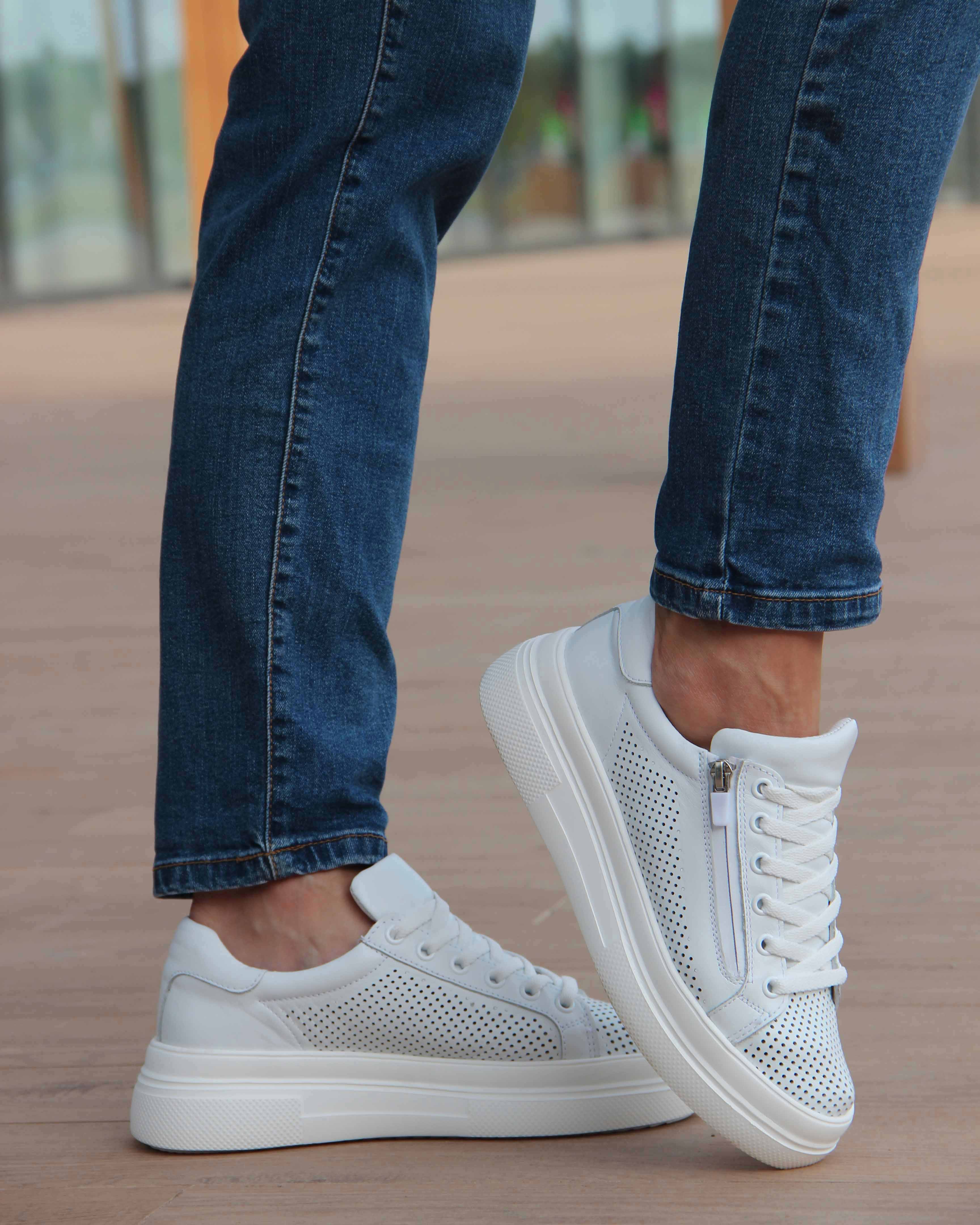 картинка Кеды ED'ART 166.P.PEPE'w. Белый от интернет магазина