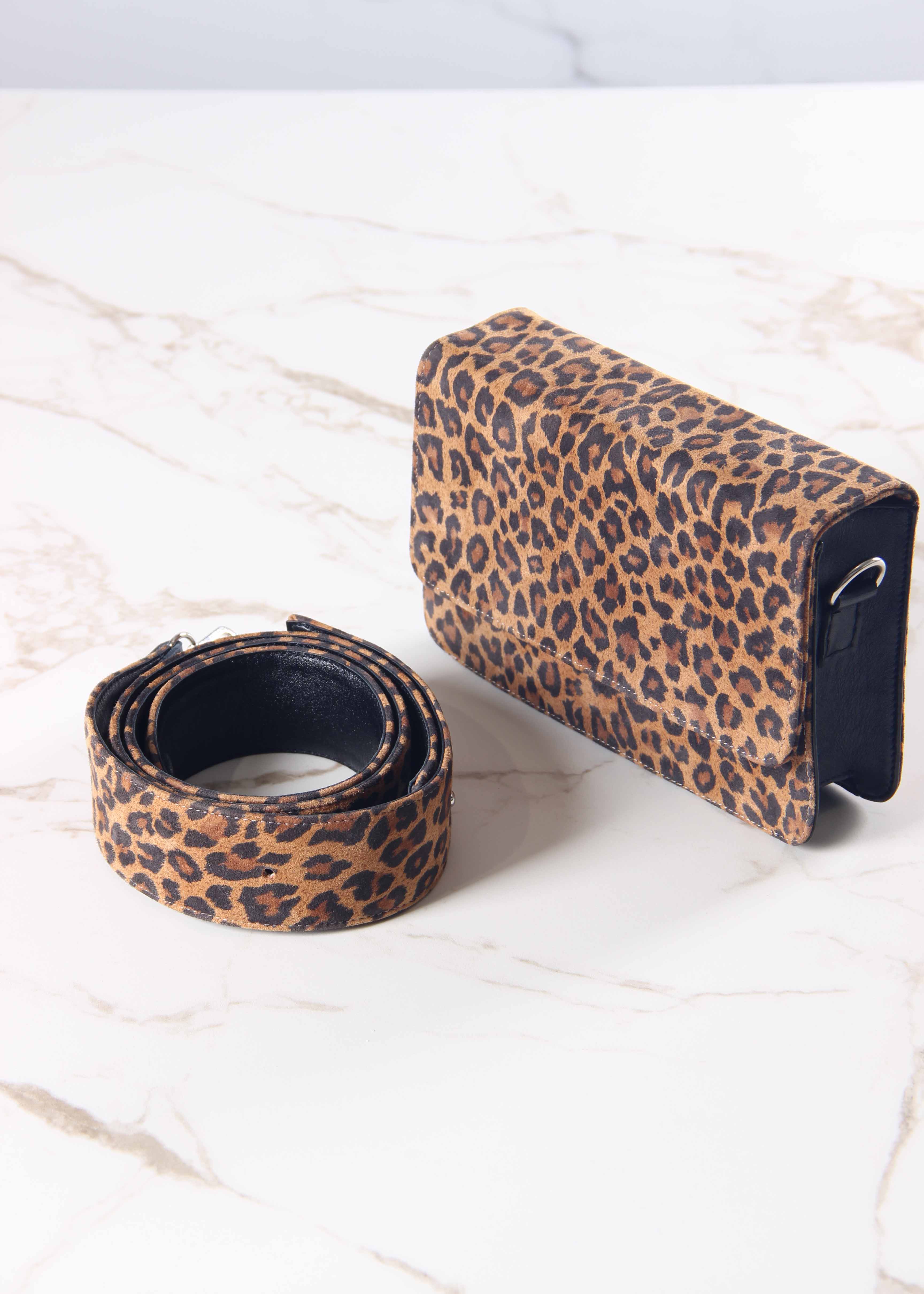 картинка Сумка-клатч ED'ART k08.коричневый леопард от интернет магазина