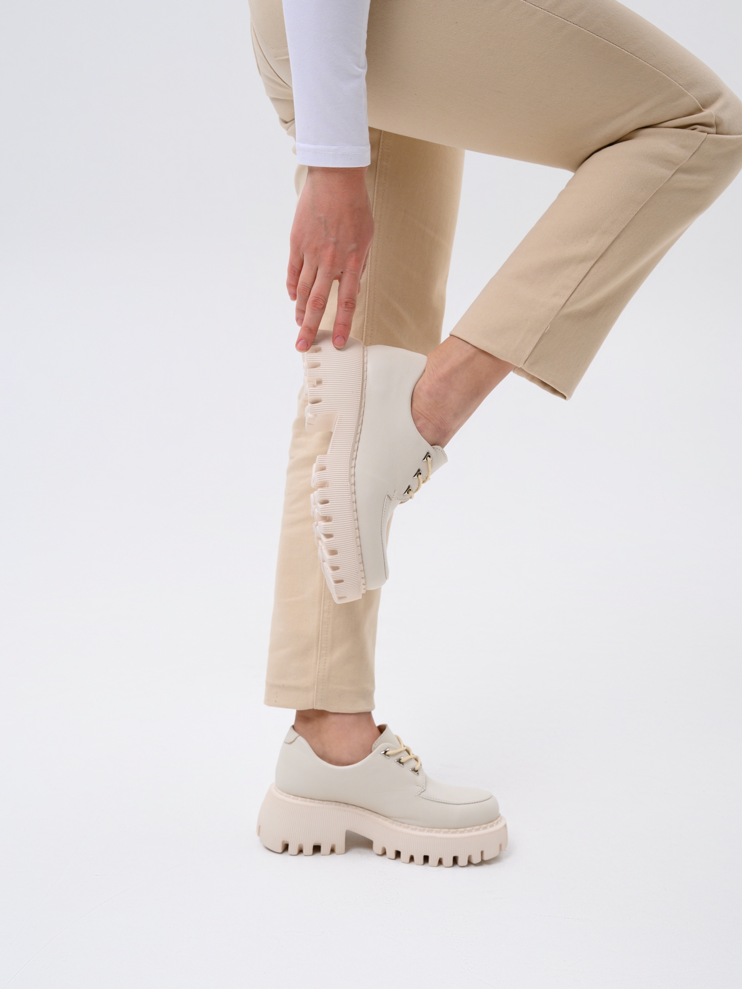 картинка Туфли полуботинки ED'ART 202.14728'be. Бежевый-3 от интернет магазина