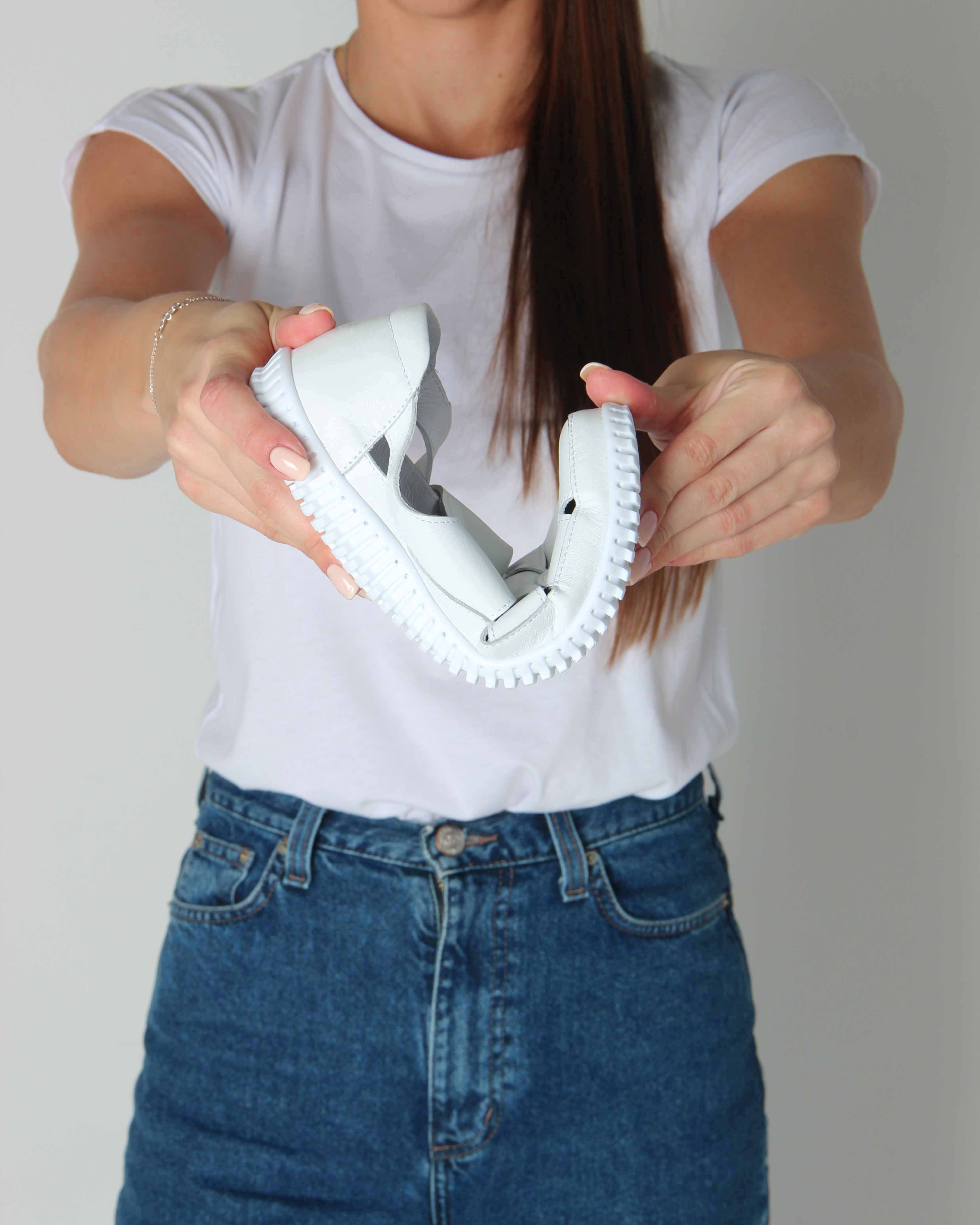 картинка Слипоны ED'ART 116.8000'w. white от интернет магазина