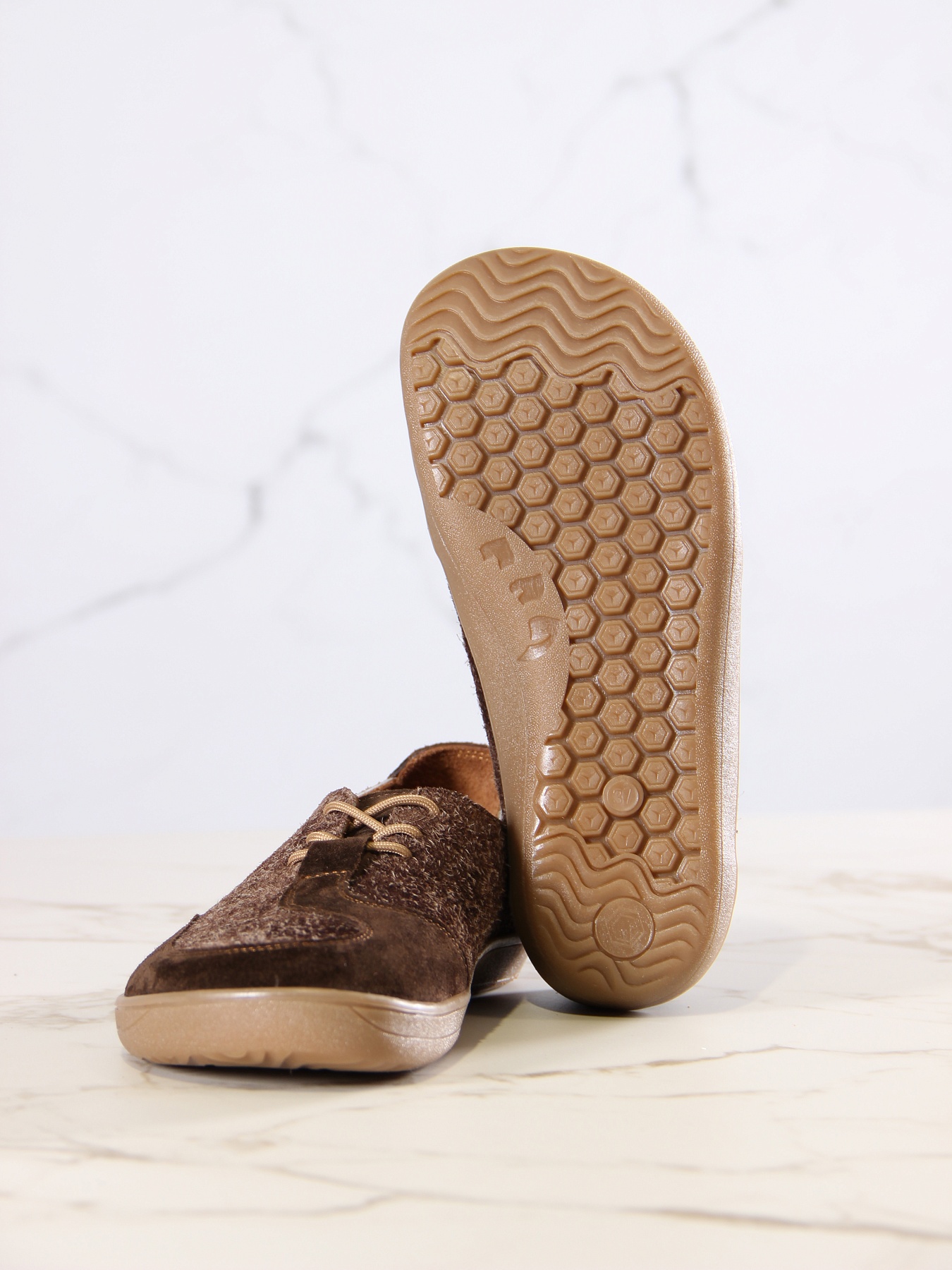 картинка Босоногие туфли ED'ART 188.nata'br.Коричневый джангл+коричневая замша от интернет магазина