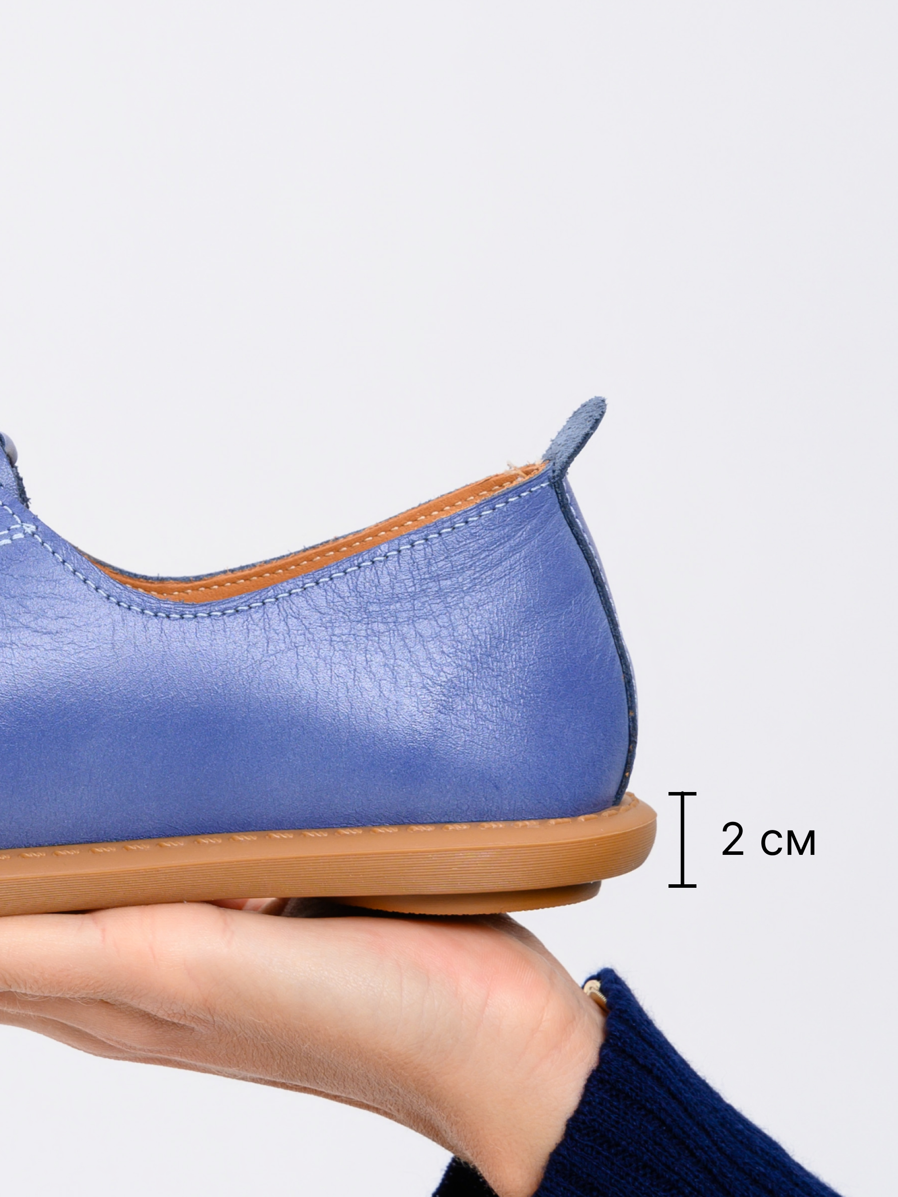 картинка Туфли ED'ART 107.ОКСЕ'br. Вакса джинс от интернет магазина