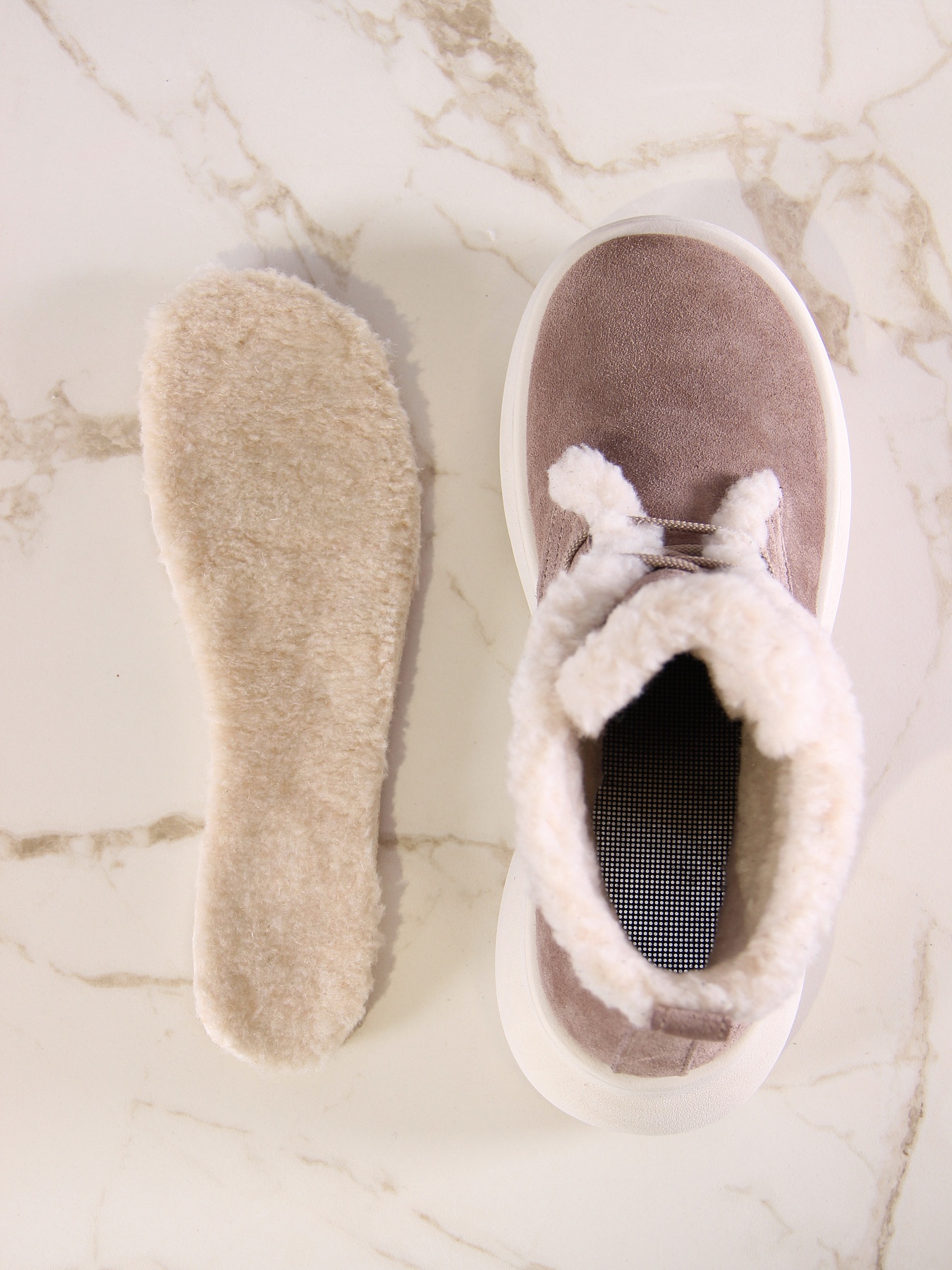 картинка Ботинки ED'ART 308.927'be.Капучино замша з от интернет магазина