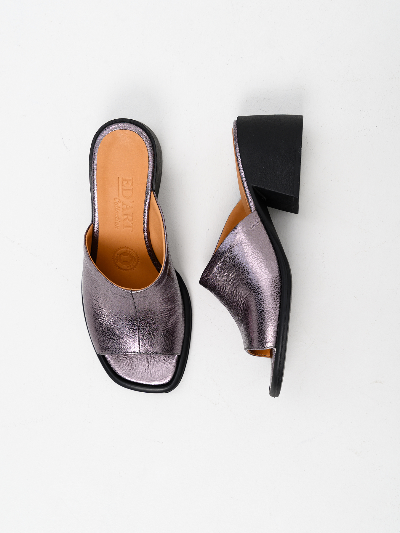 картинка Босоножки ED'ART 4012.23663'bl. Никель от интернет магазина