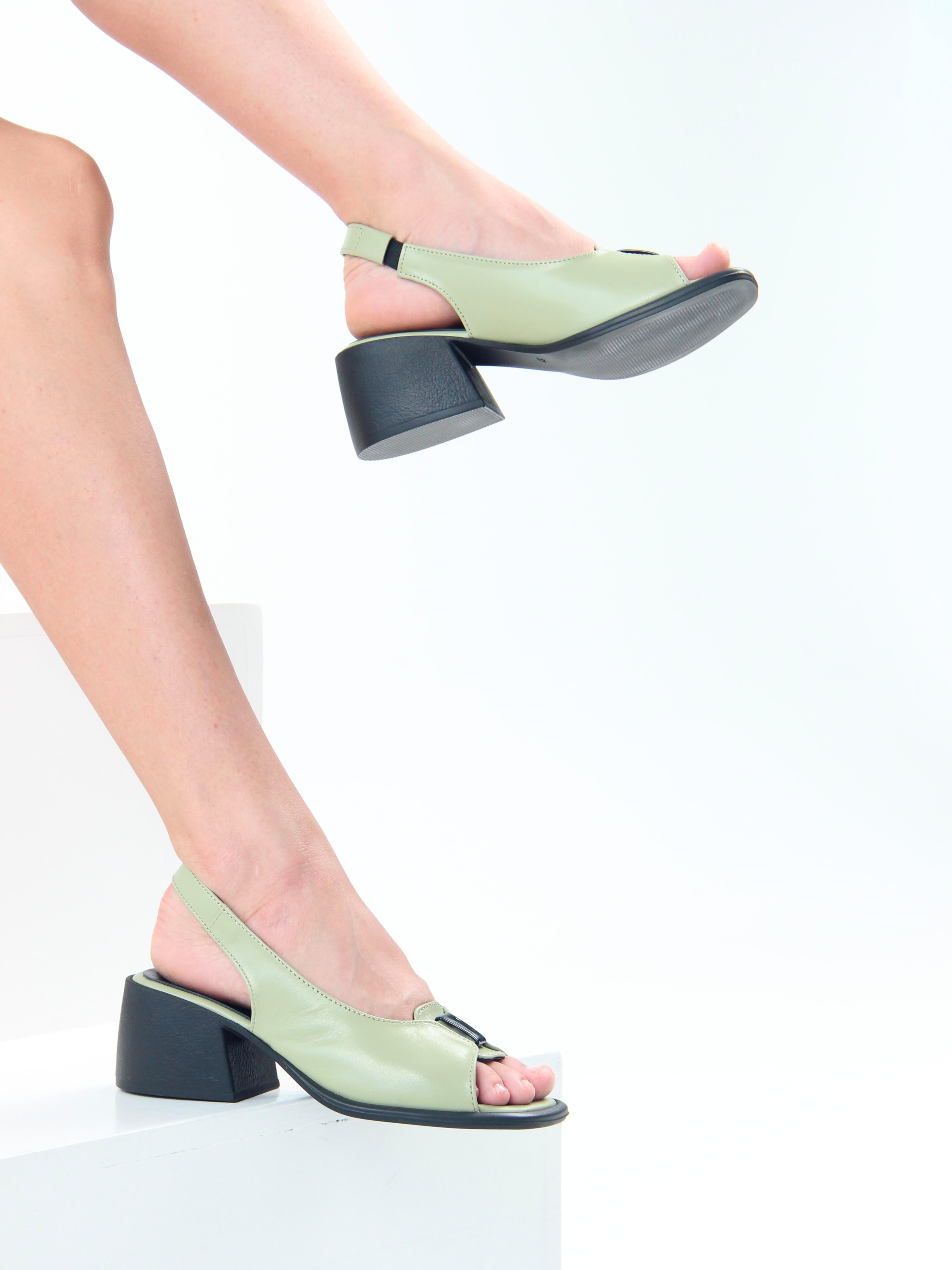 картинка Босоножки ED'ART 5020.23663'bl. Авокадо от интернет магазина