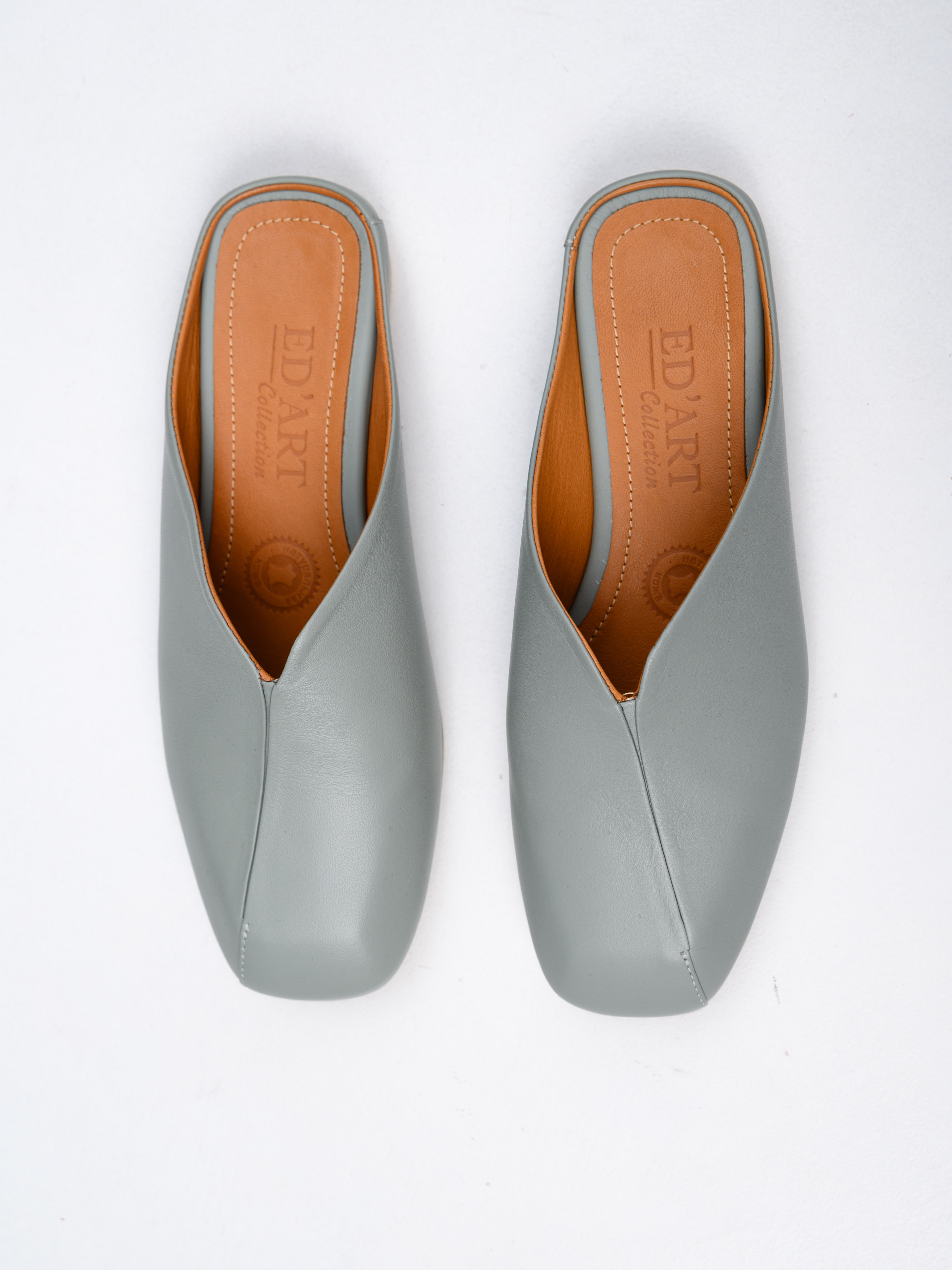 картинка Мюли ED'ART 1007.тунит205'be. Авокадо лион от интернет магазина