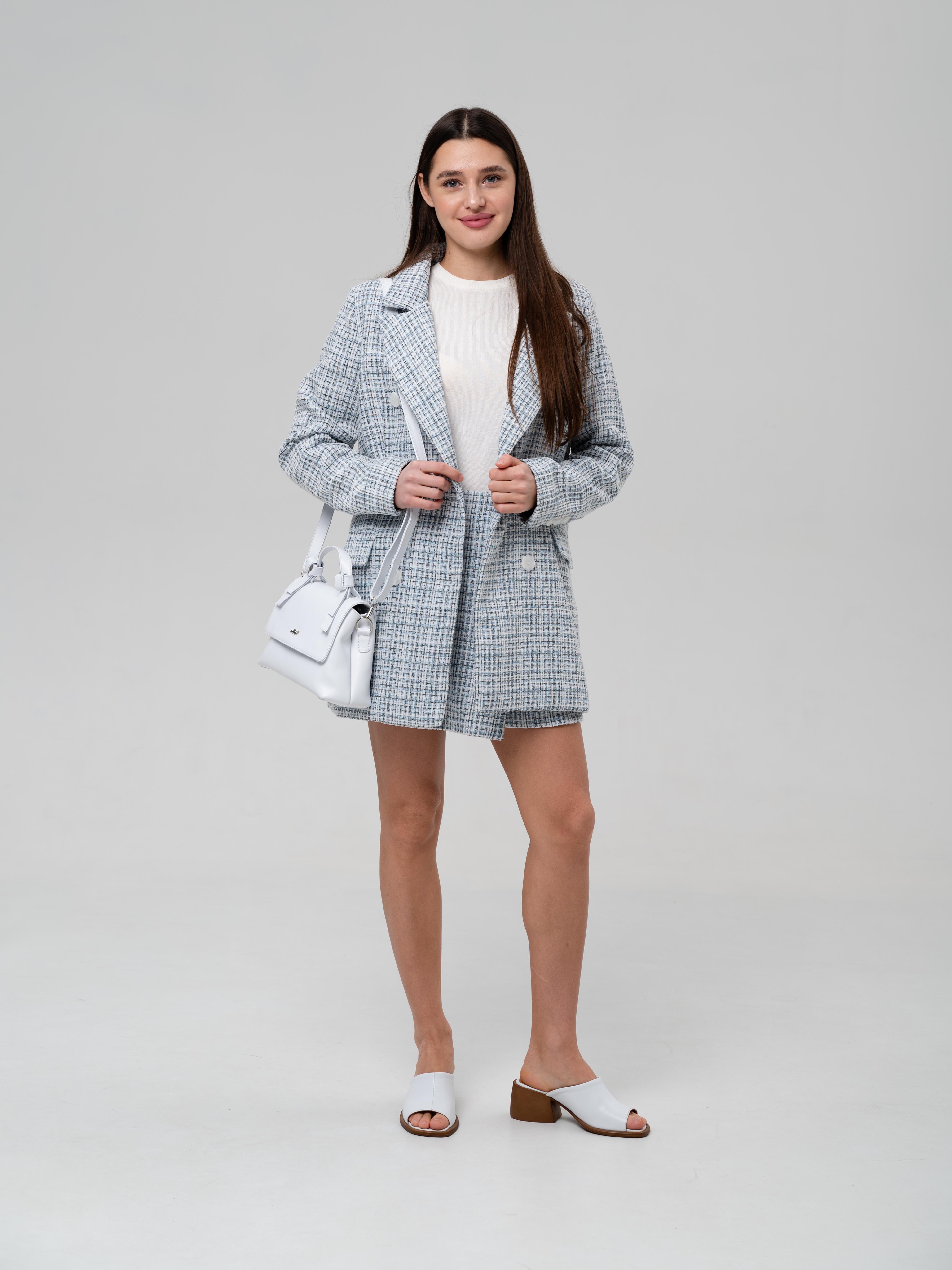 картинка Босоножки ED'ART 4012.23663'br. Белый+коричневый от интернет магазина