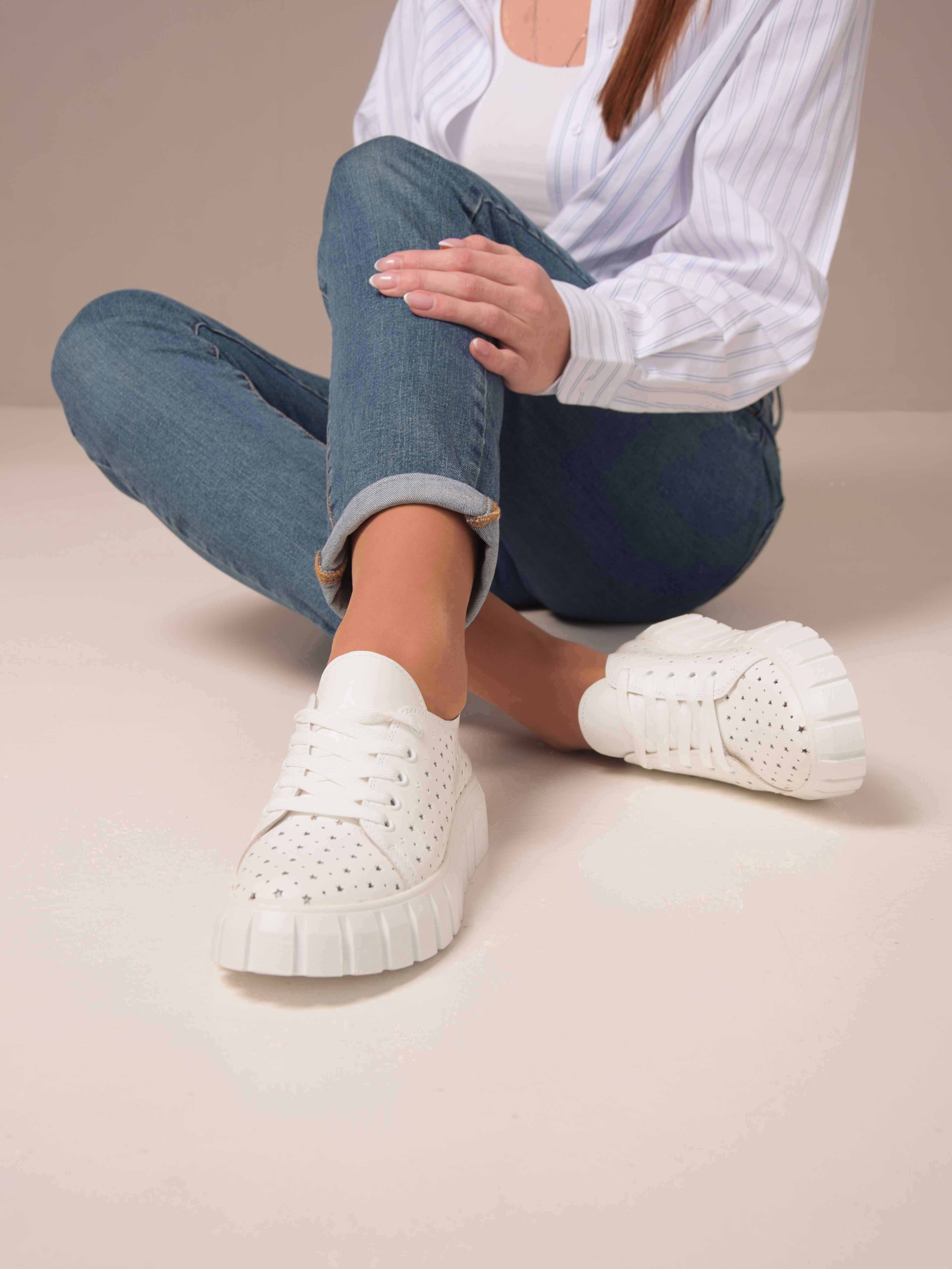 картинка Кеды ED'ART 125.p.91505'w.Белый от интернет магазина