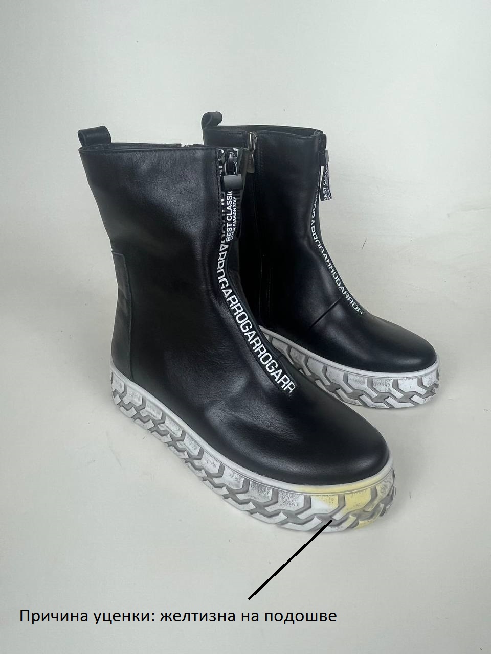 картинка Ботинки ED'ART 365.L.iceberg'w. black уценка от интернет магазина