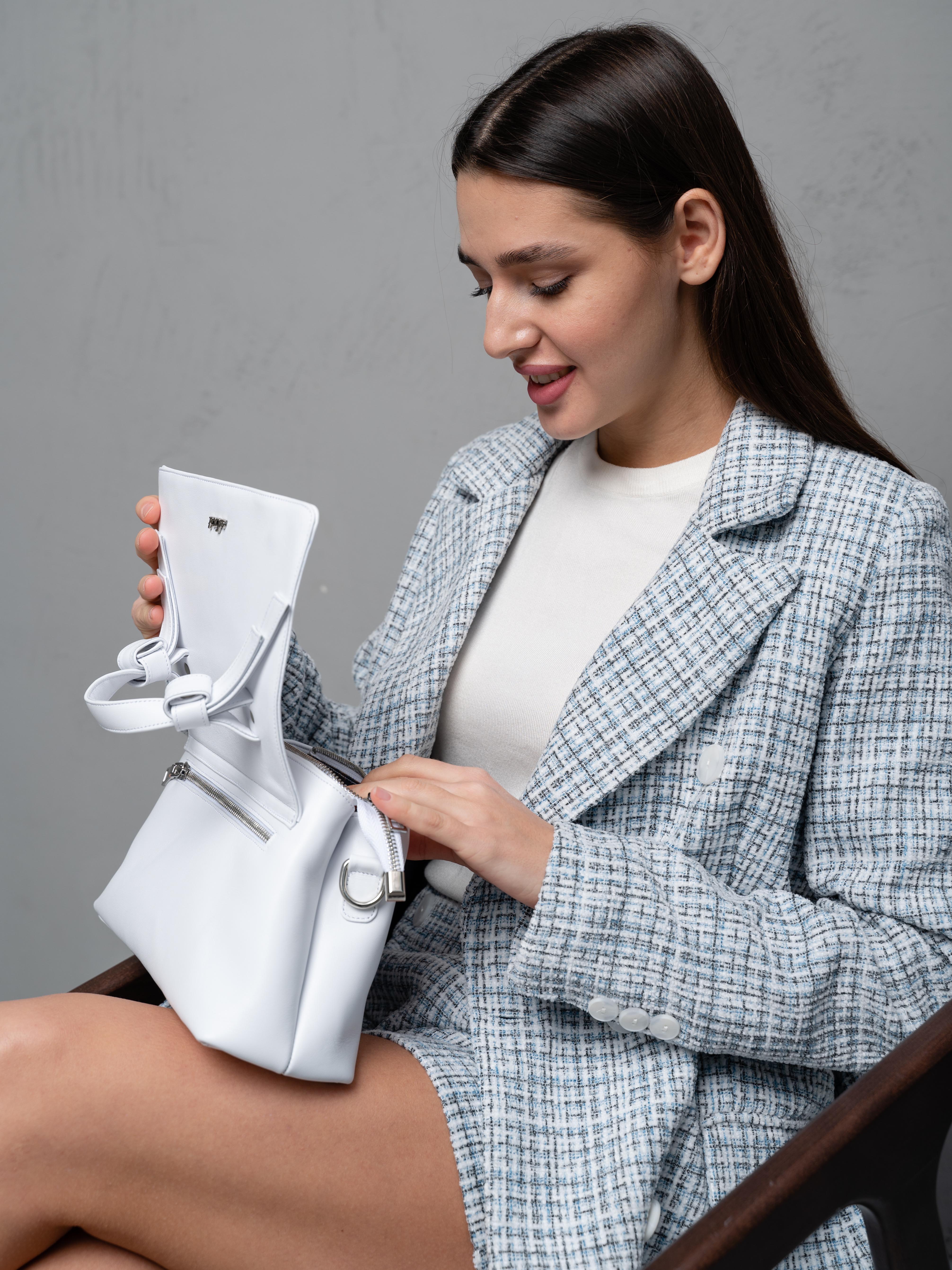 картинка Сумка-клатч ED'ART s06.белый от интернет магазина