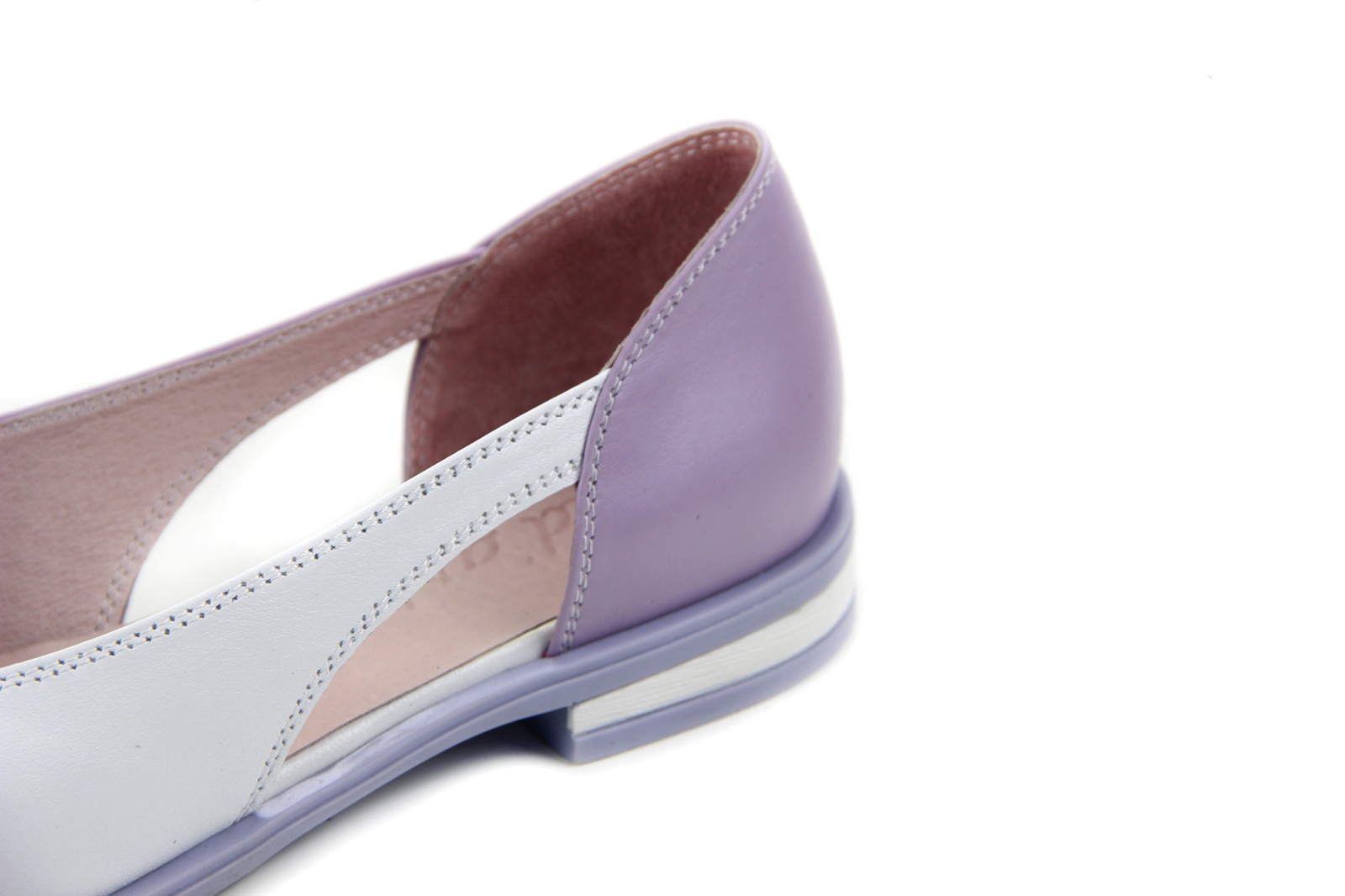 картинка Туфли ED'ART 160.madonna'l.white-lilac от интернет магазина