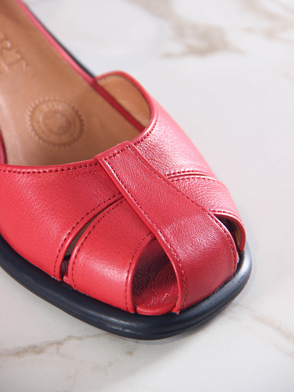 картинка Босоножки ED'ART 5033.23663'bl. Красные от интернет магазина