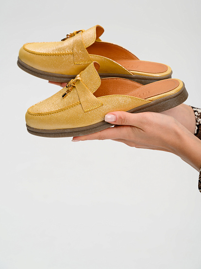 картинка Мюли ED'ART 1070.2614'be. желтый астана от интернет магазина