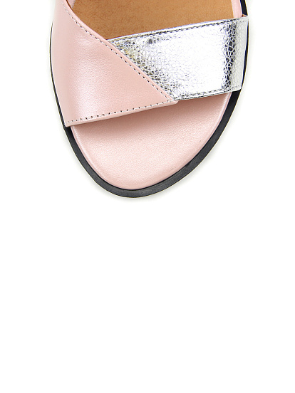 картинка Босоножки ED'ART 6004.624'bl.pink-pearl/silver R от интернет магазина