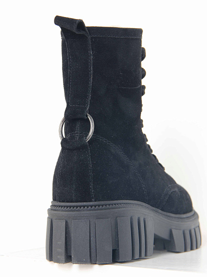 картинка Ботинки ED'ART 329.21153'bl. черный замша от интернет магазина