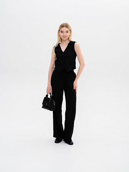 картинка Мюли ED'ART 1007.тунит205'bl. Черный стар от интернет магазина