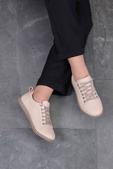 картинка Кеды ED'ART 158.8000'be. Бежевый от интернет магазина