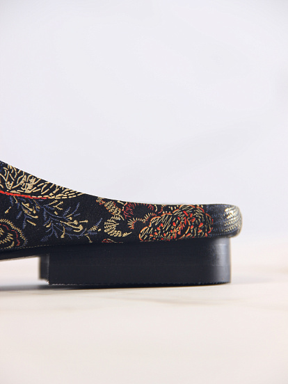 картинка Мюли ED'ART 1007.тунит205'bl. Черный феникс от интернет магазина