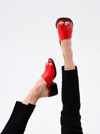 картинка Босоножки ED'ART 4012.23663'bl. Красный от интернет магазина