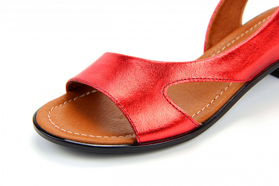 картинка Босоножки ED'ART 3051.312'bl.red-laminato от интернет магазина