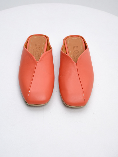 картинка Мюли ED'ART 1007.тунит205'be. Коралл от интернет магазина