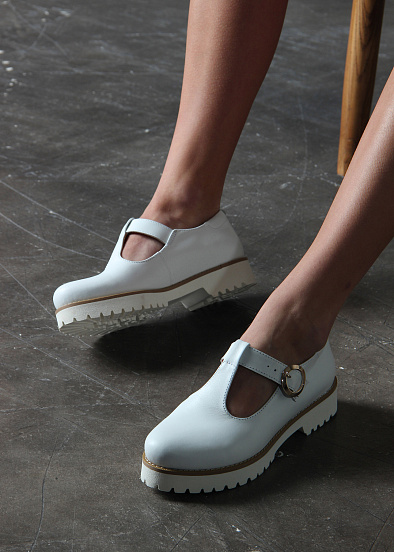 картинка Туфли полуботинки ED'ART 1004.sigma'w. белый от интернет магазина