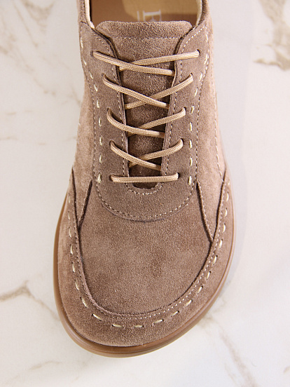 картинка Сникерины ED'ART 178.асти"br.Серо-коричневая замша от интернет магазина