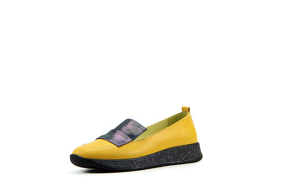 картинка Лоферы ED'ART 118.157'bl.yellow от интернет магазина