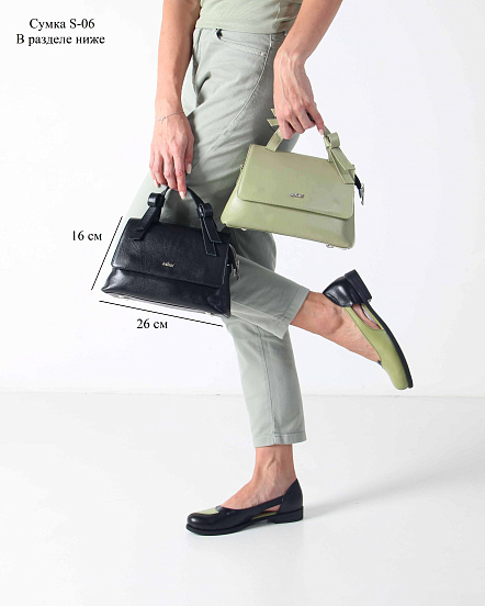 картинка Туфли ED'ART 160.madonna'bl.Черный авокадо от интернет магазина