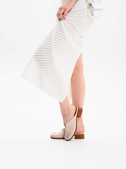 картинка Сабо ED'ART 3200.25294'br. Розовый ибица+коричневый от интернет магазина