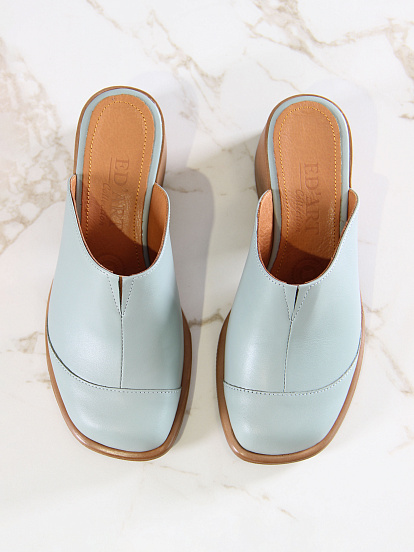 картинка Сабо ED'ART 5132.23663'br.Авокадо лион+коричневый от интернет магазина