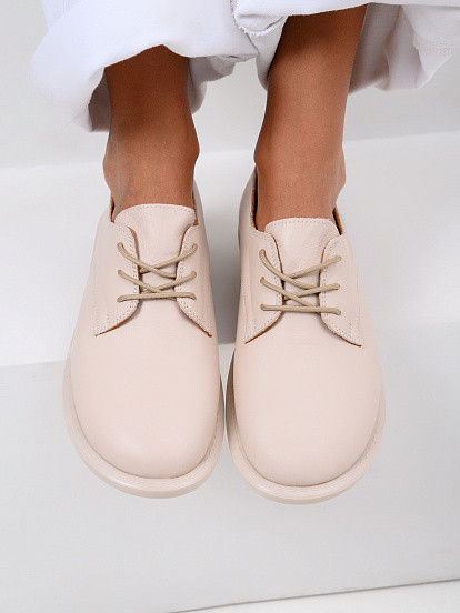 картинка Туфли ED'ART 181.ОКСЕ'be.Бежевый стар пудра от интернет магазина