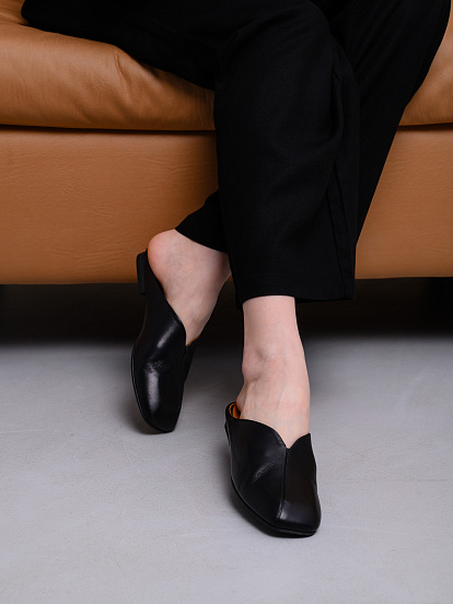 картинка Мюли ED'ART 1007.тунит205'bl. Черный стар от интернет магазина