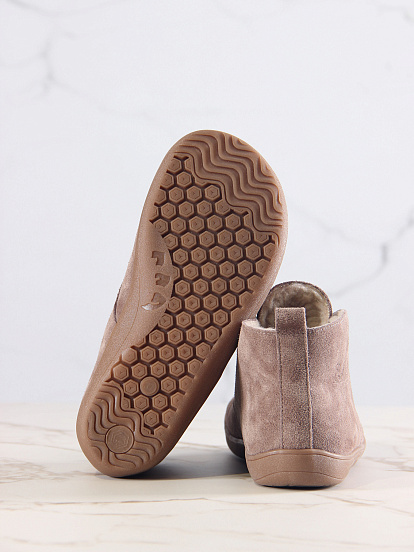 картинка Босоногие ботинки  ED'ART 208.NATA'br.Капучино замша от интернет магазина