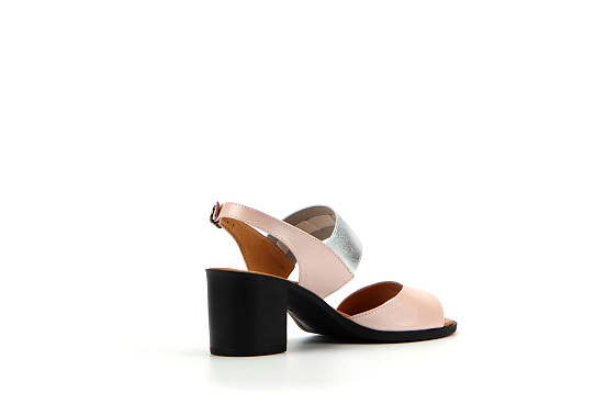 картинка Босоножки ED'ART 6004.624'bl.pink-pearl/silver от интернет магазина