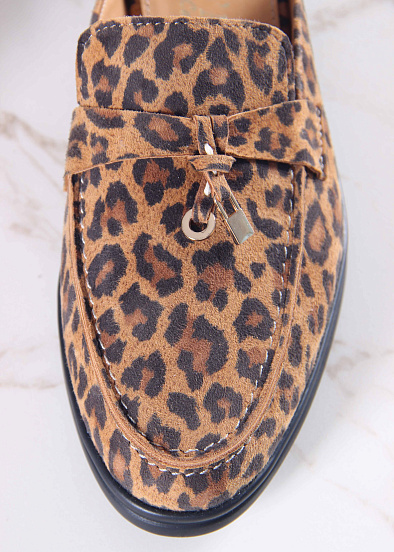 картинка Мюли ED'ART 1070.2614'bl. коричневый леопард от интернет магазина