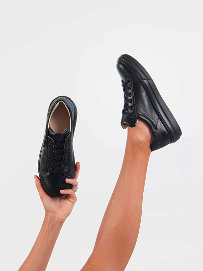 картинка Кеды ED'ART 166.Lusi22'bl. Черный от интернет магазина