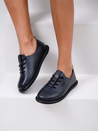 картинка Туфли ED'ART 107.ОКСЕ'bl. Вакса черная от интернет магазина