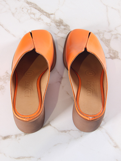 картинка Сабо ED'ART  5200.23663'br. Оранжевый+коричневый от интернет магазина