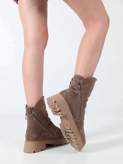 картинка Ботинки ED'ART 233.2094'br. коричневый капучино от интернет магазина
