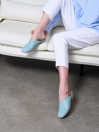 картинка Мюли ED'ART 1007.тунит205'be. Мята стар от интернет магазина