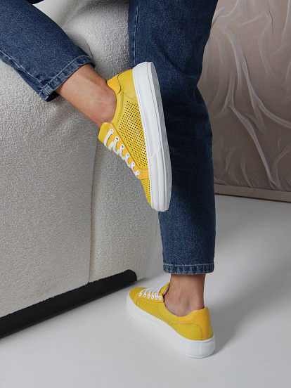 картинка Кеды ED'ART 127.Lusi22'w. Желтый R от интернет магазина