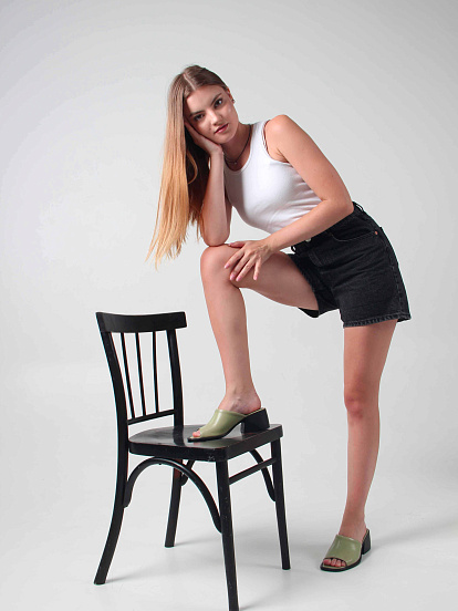 картинка Босоножки ED'ART 4012.23663'bl. Авокадо от интернет магазина