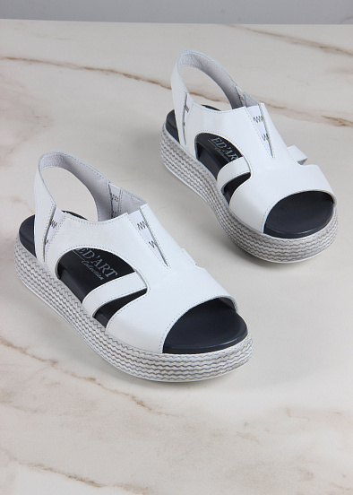 картинка Босоножки ED'ART 2030.2530'w.белый от интернет магазина