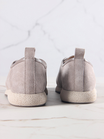 картинка Мокасины ED'ART 191.1607'be. каменный замша от интернет магазина