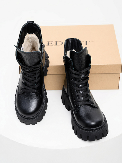 картинка Ботинки ED'ART 346.чанки'bl. Черный макс от интернет магазина