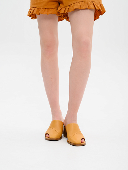 картинка Сабо ED'ART 5300.23663'be. Тыква лион+коричневый от интернет магазина